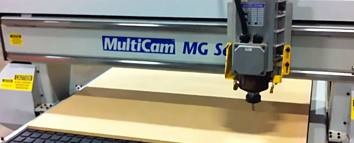 3D CNC fréza MultiCam MG 305